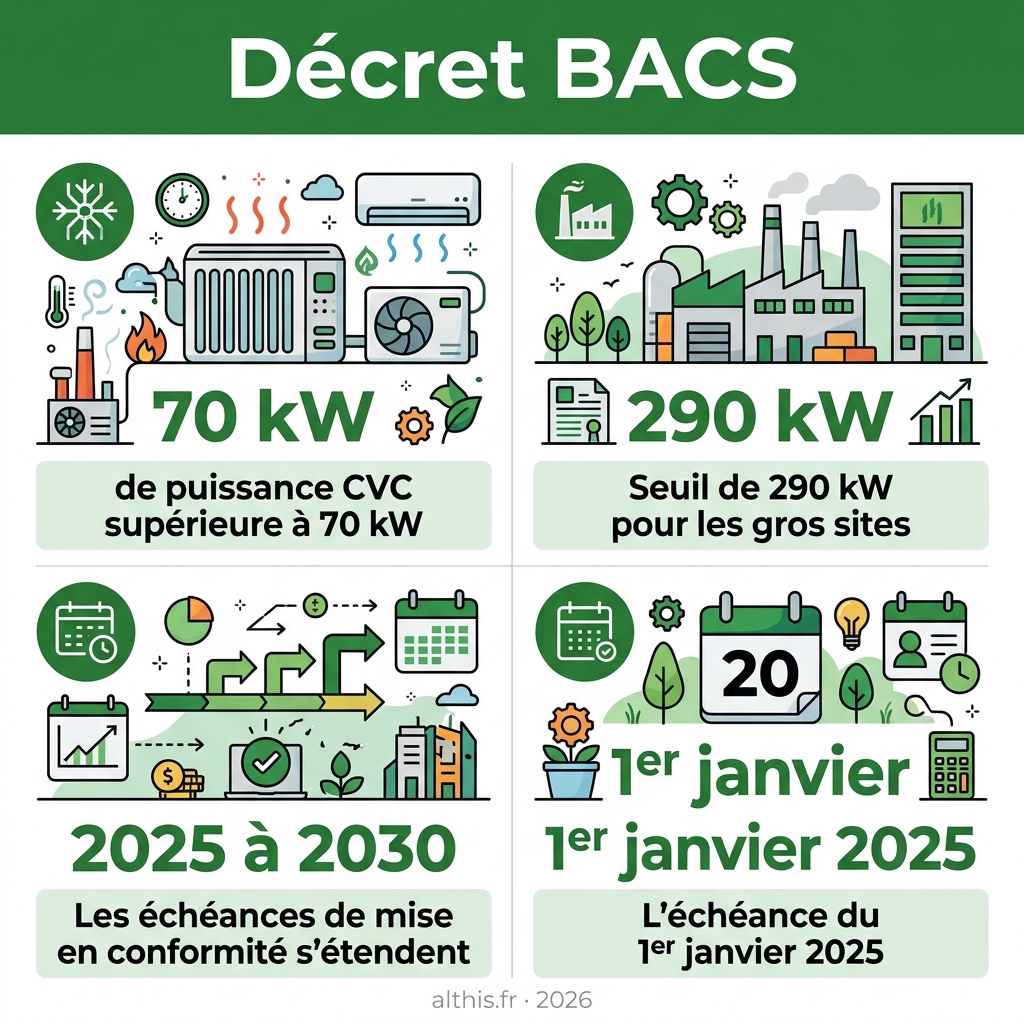 Infographie — décret BACS